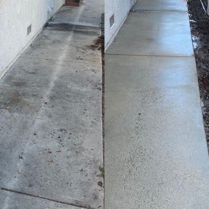 Read more about the article Transforming your Hardscape Surfaces: The Before and After Hardscape Cleaning with Americano Services Exterior Cleaning.