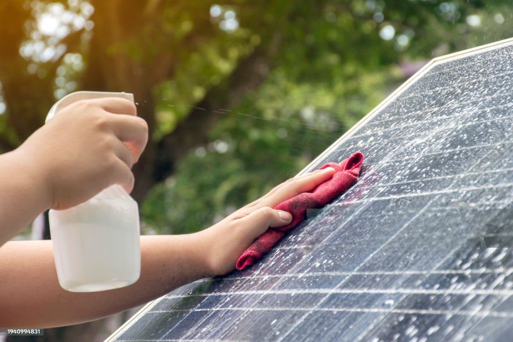 solar-panel-cleaning-in-Lake-Forest-California